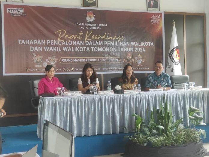 KPU Tomohon Segera Plenokan DPHP