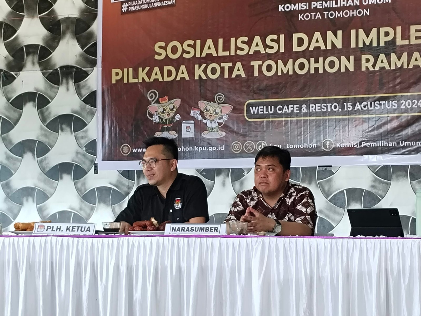 KPU dan Bawaslu Kota Tomohon Sepakat Kampanyekan Pilkada Ramah Lingkungan