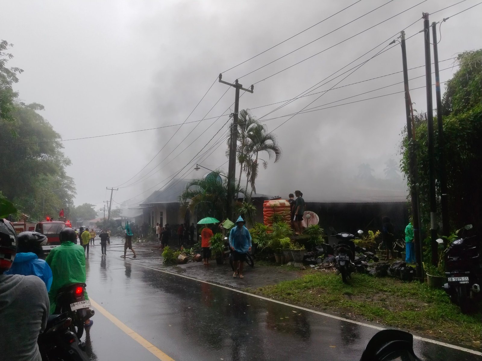 RM Heng Mien Tinoor Terbakar, Diduga Akibat Korsleting Listrik