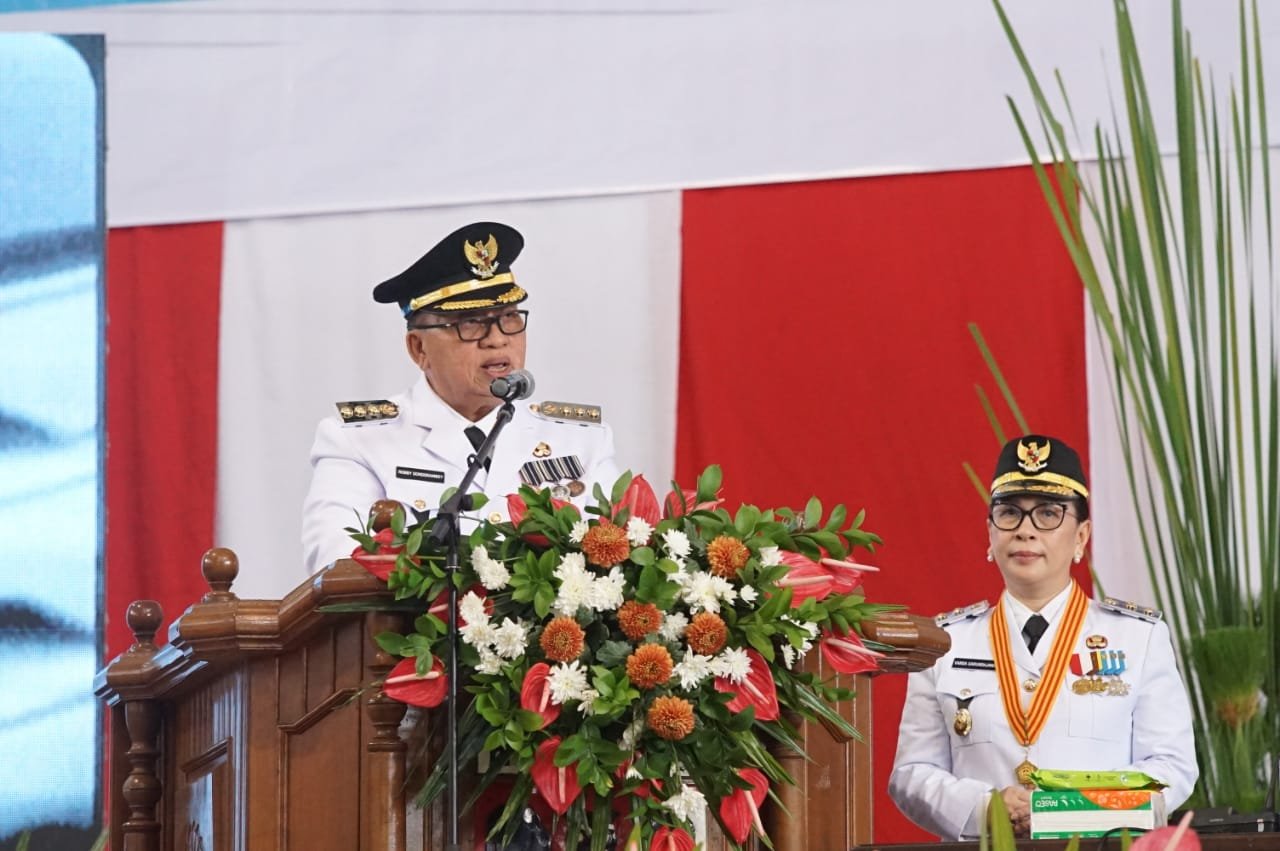 Pidato Perdana, Robby: Pentingnya Kerja Sama Antara Pemerintah dan DPRD