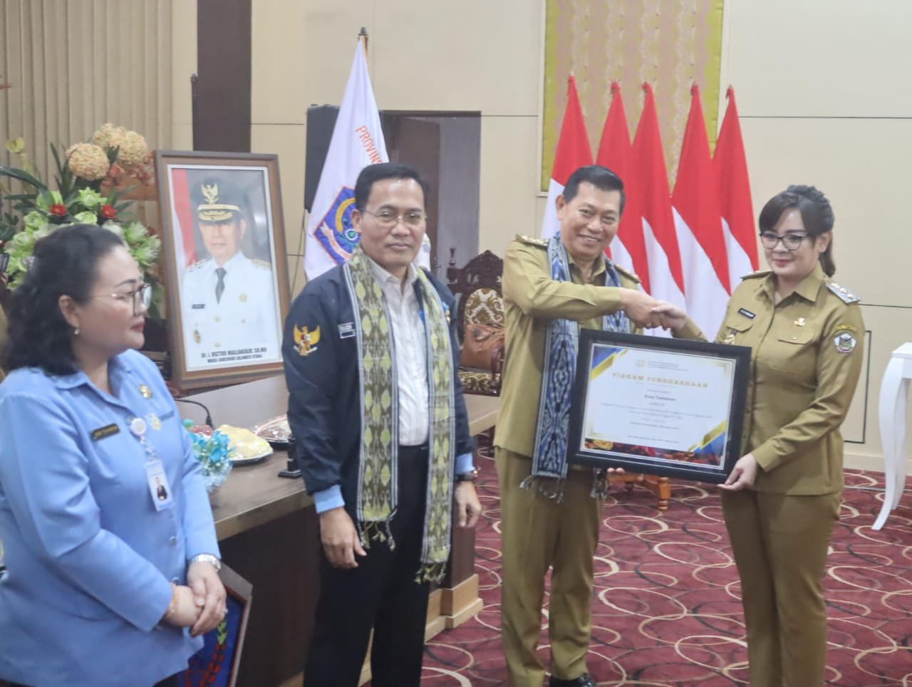 Tomohon Raih Penghargaan DAK KB Terbaik Ketiga se-Sulut