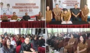 Wali Kota Caroll Soroti Isu Strategis Pembangunan Tomohon di Musrenbang RPJMD 2025–2029