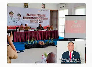 Ketua DPRD Mono Turang: Perangkat Daerah Mampu Memahami dan Mengakomodir Visi Misi CSSR