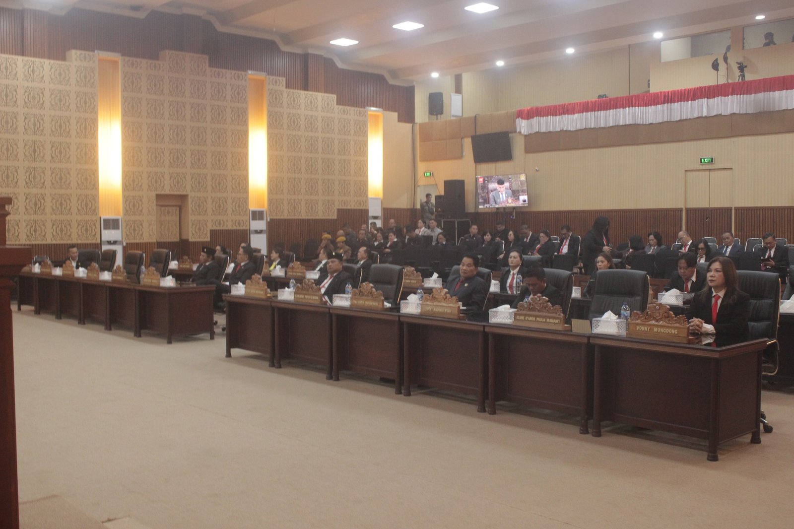 DPRD Tomohon Gelar Rapat Paripurna Dengar Pidato Kenegaraan Presiden RI Jelang HUT ke-80 Kemerdekaan