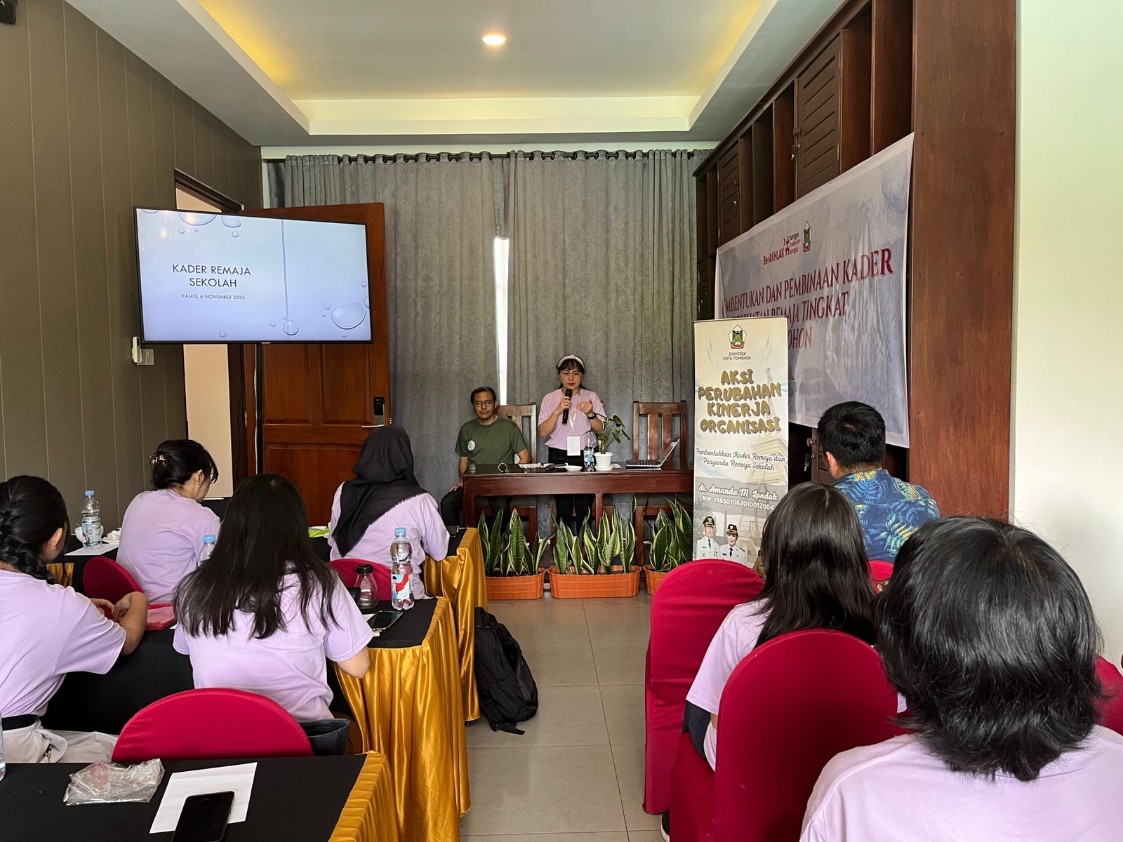 Dinkes Tomohon Bentuk Kader dan Posyandu Remaja Sekolah 