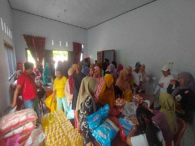 Jelang Nataru, Pemprov Sulut Gelar Pasar Murah di Bolsel
