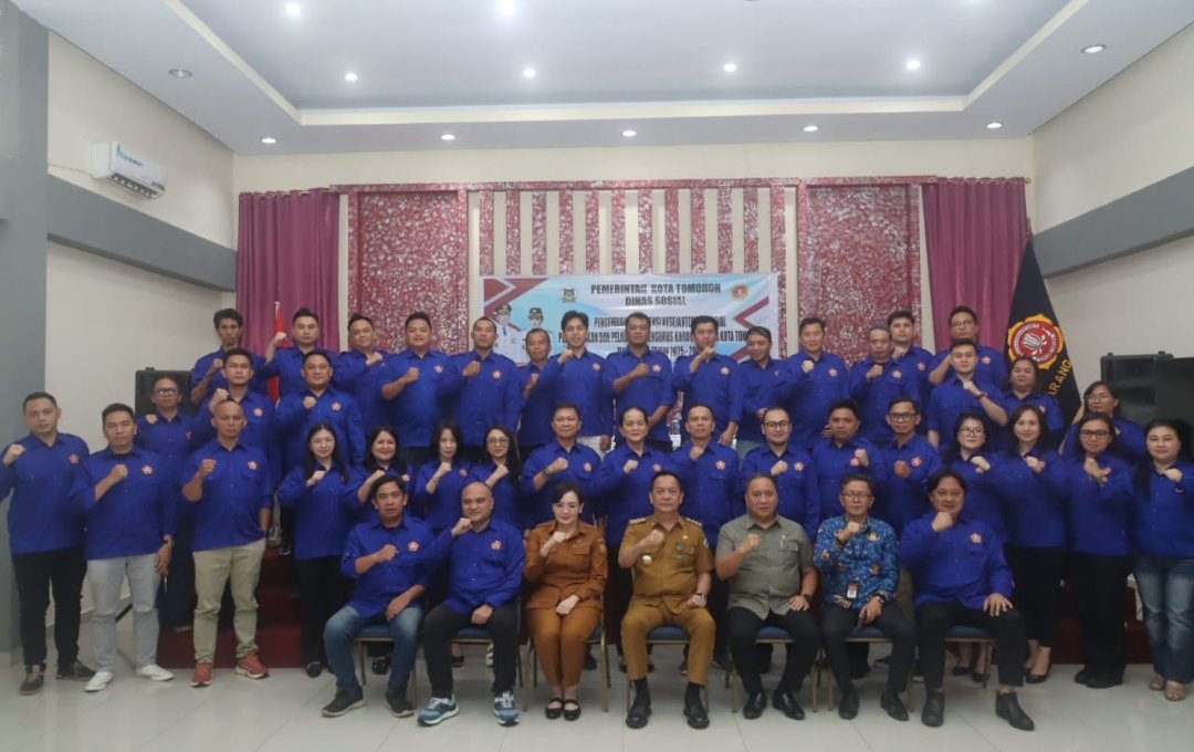 Pengurus Karang Taruna Tomohon 2025–2030 Dilantik, Wali Kota Tekankan Peran Strategis Pemuda