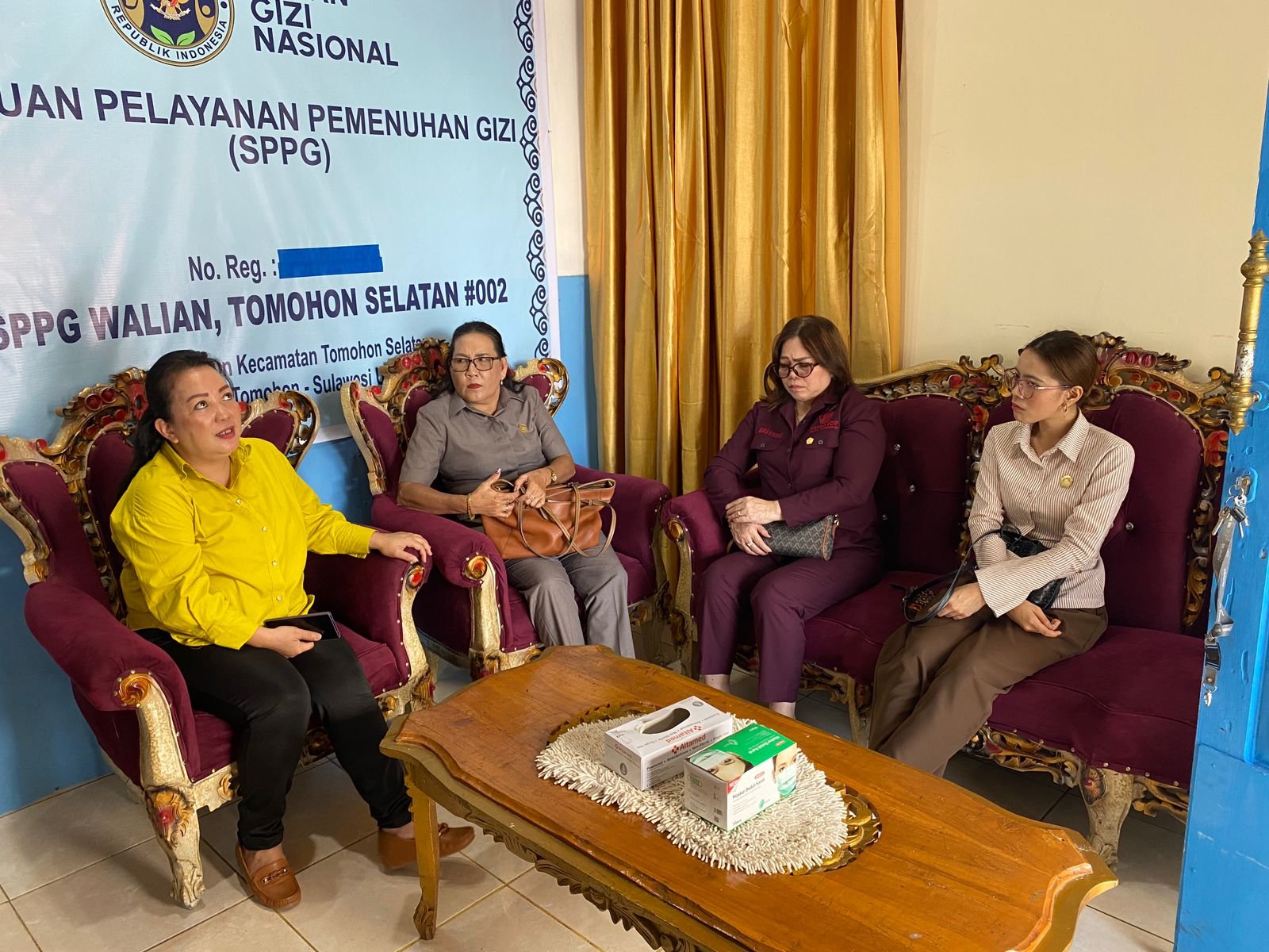 Pastikan Kualitas dan Kebersihan, Komisi III DPRD Tomohon Sidak Sejumlah SPPG di Tomohon