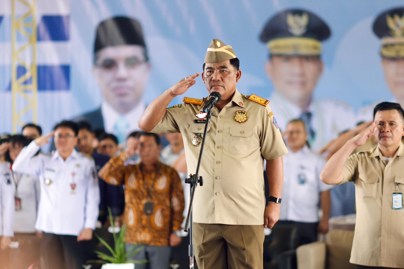 Gubernur Yulius Pimpin Bulan K3 Nasional 2026 di Bitung