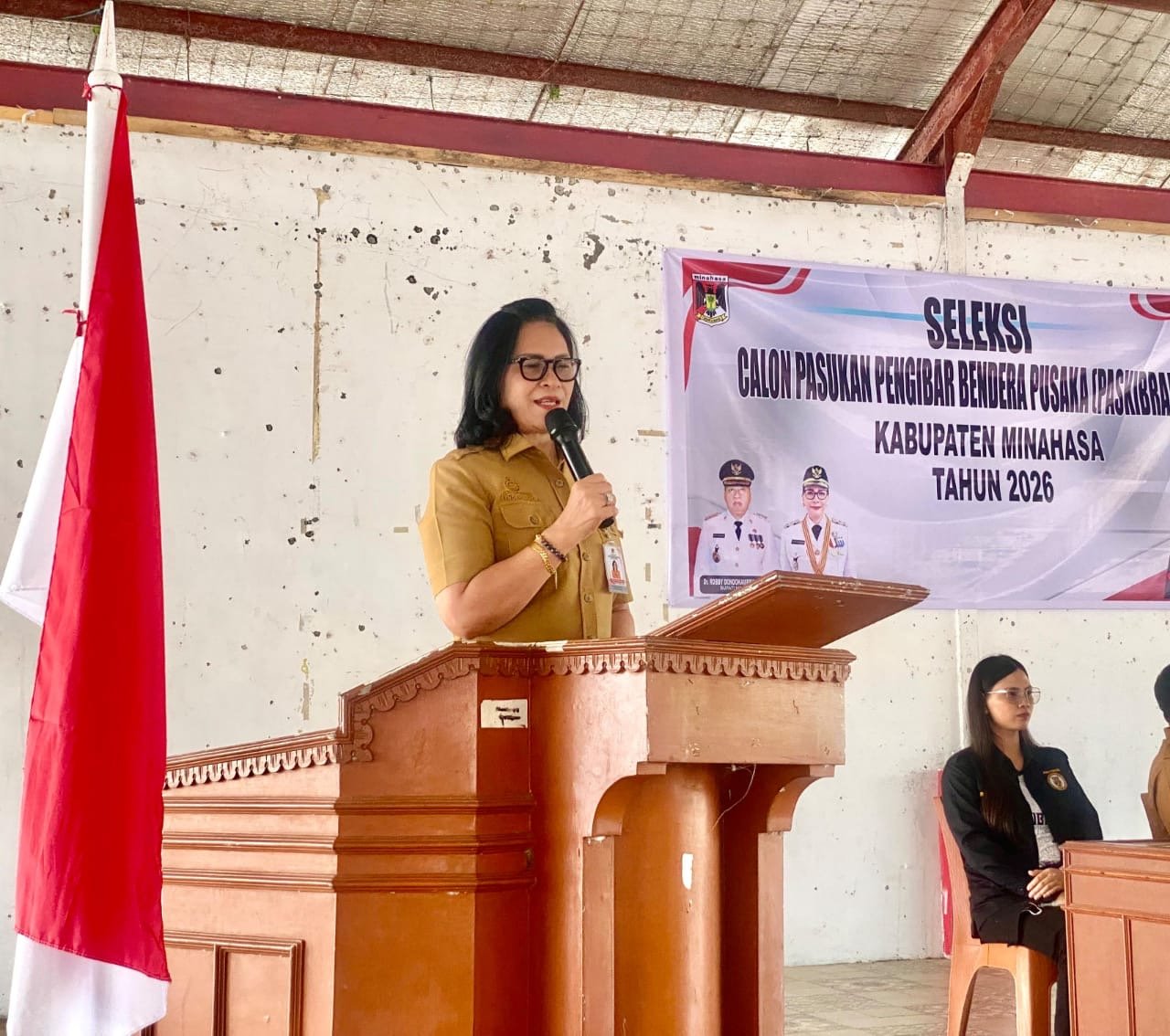 Sekda Minahasa Lynda Watania Buka Seleksi Calon Paskibraka Tahun 2026