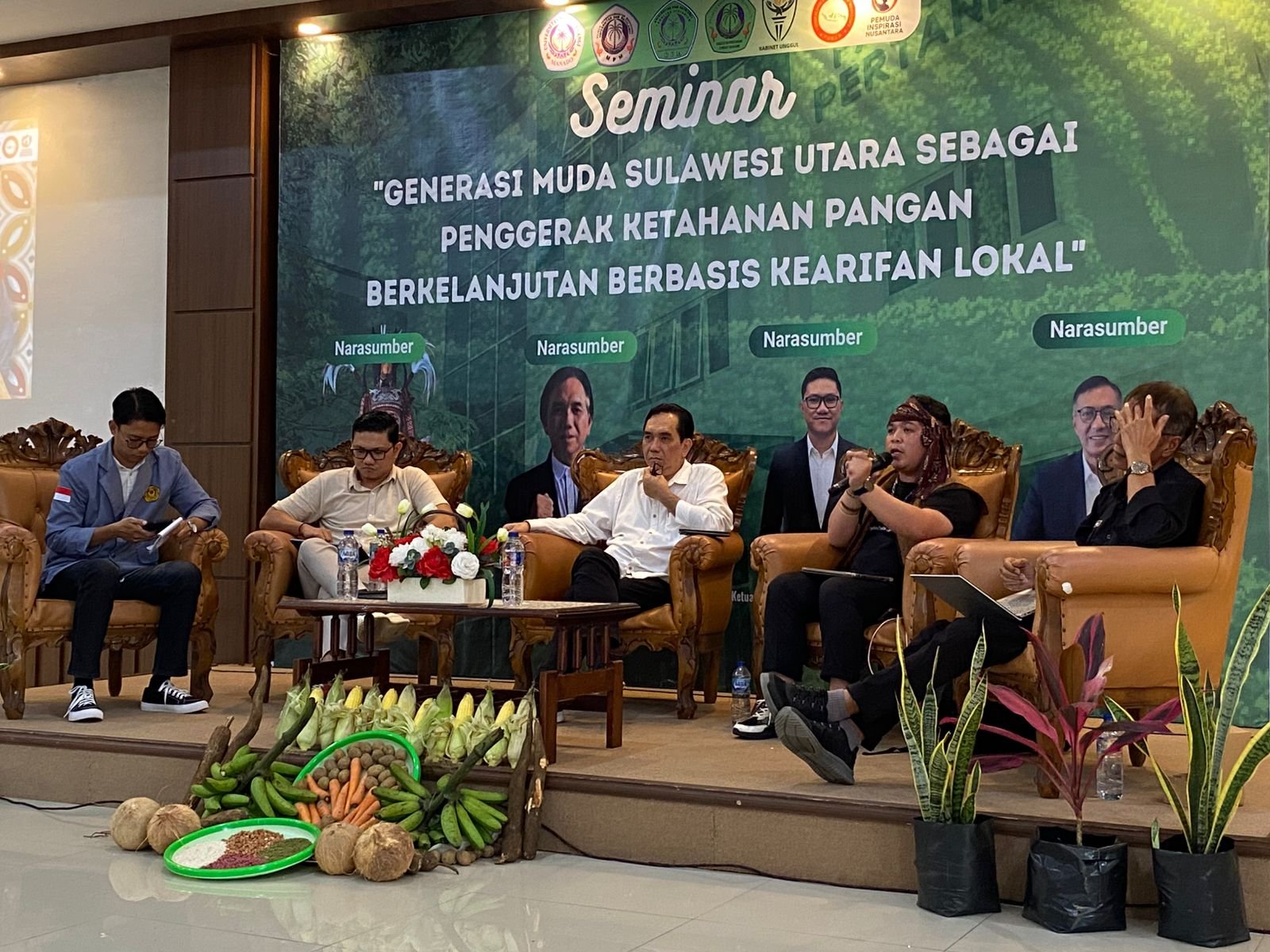 Fakultas Pertanian Unsrat Dorong Pemuda Jadi Motor Ketahanan Pangan Berbasis Kearifan Lokal