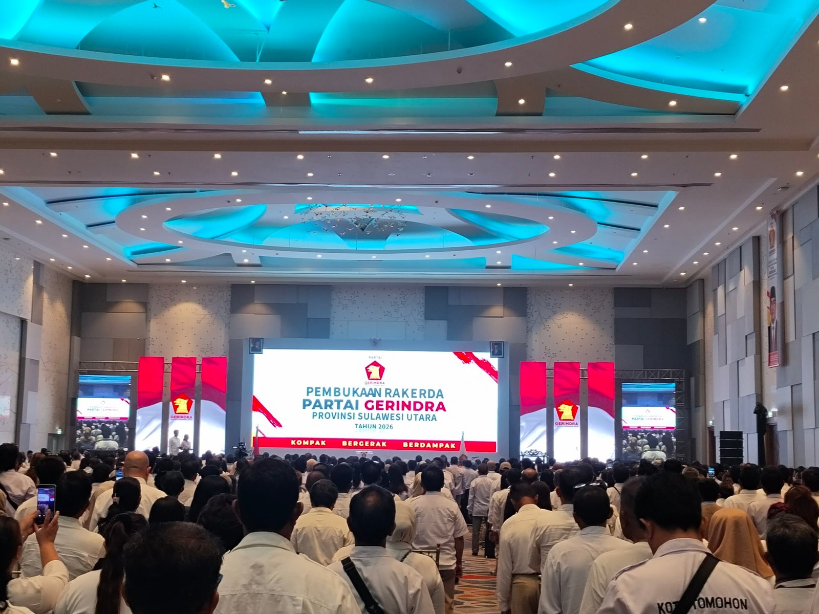 Rakerda Gerindra Sulut Digelar di Manado, Dasco: Saatnya Siapkan Petarung 2029