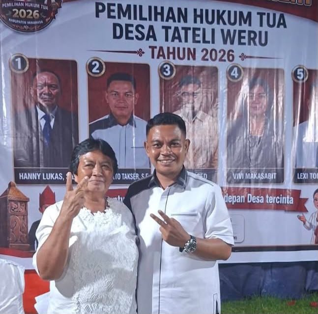 Hukum Tua Terpilih Desa Tateli Weru Segera Dilantik, Takser : Jaga Keamanan dan Ketertiban