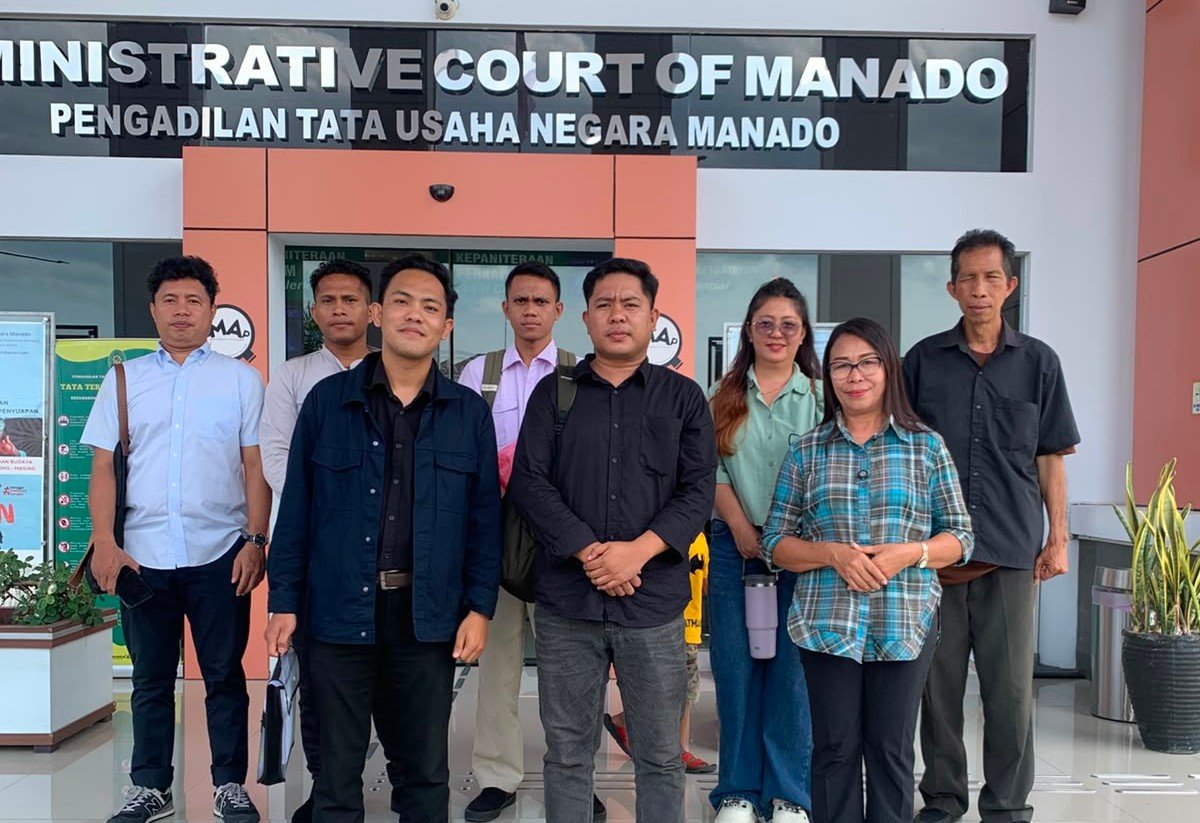 Warga Tanjung Merah Gugat Negara atas Pembiaran Pencemaran PT Futai di PTUN Manado