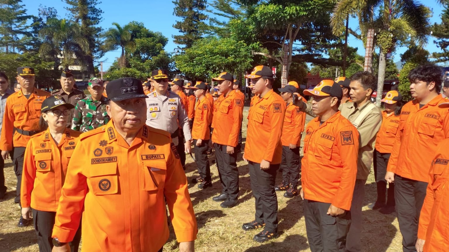 Apel Gelar Pasukan Tanggap Bencana El Nino, Bupati Minahasa Tekankan Kesiapsiagaan